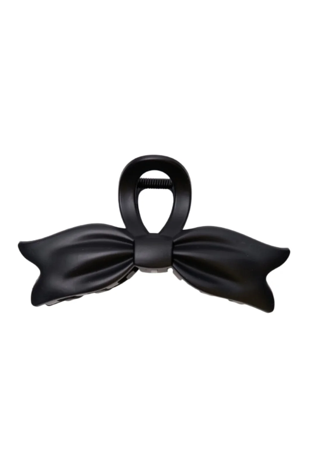 Black Colour Bcaylin Bow Matt Hair Claw