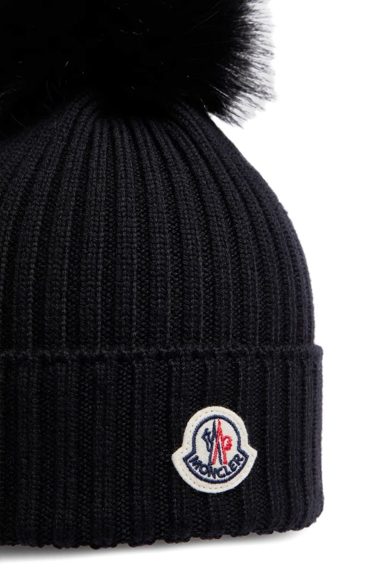 Moncler Berretto Tricot Pom Pom