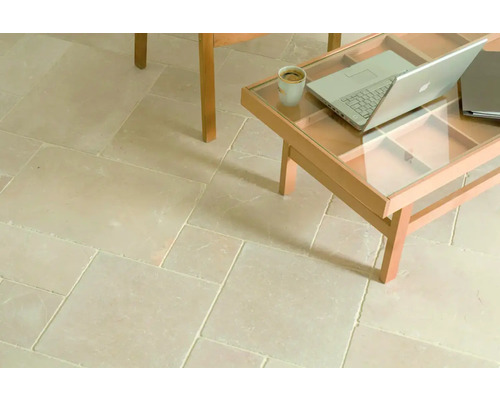 Marmeren wand- en vloertegel Crema Bella multi-formaat