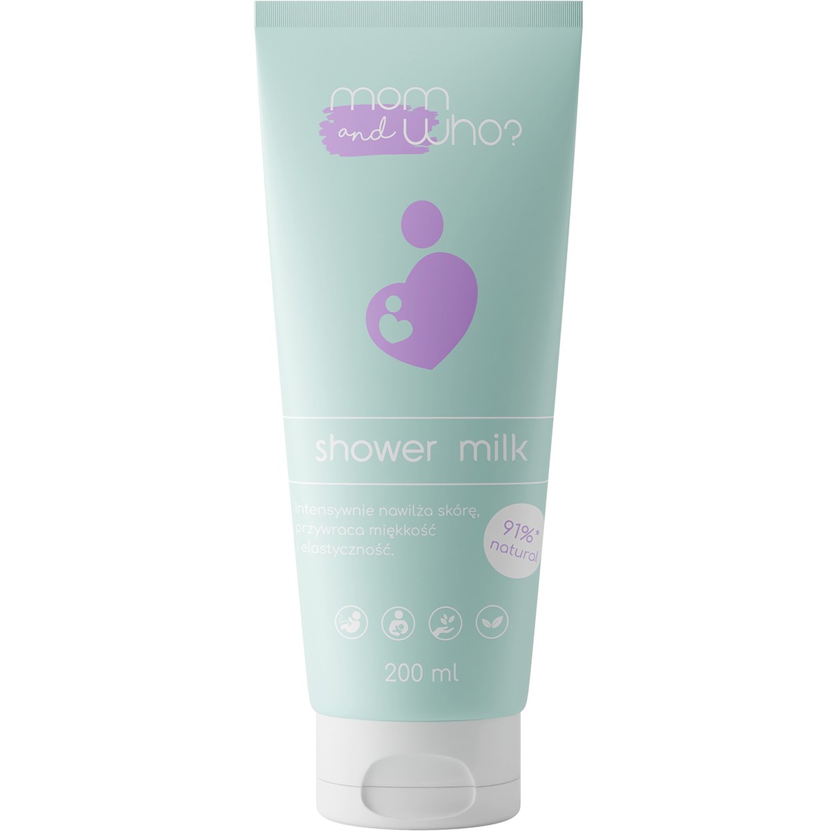 Lait de douche - Huile d'amande douce - Maternité - Corps - 200 ml