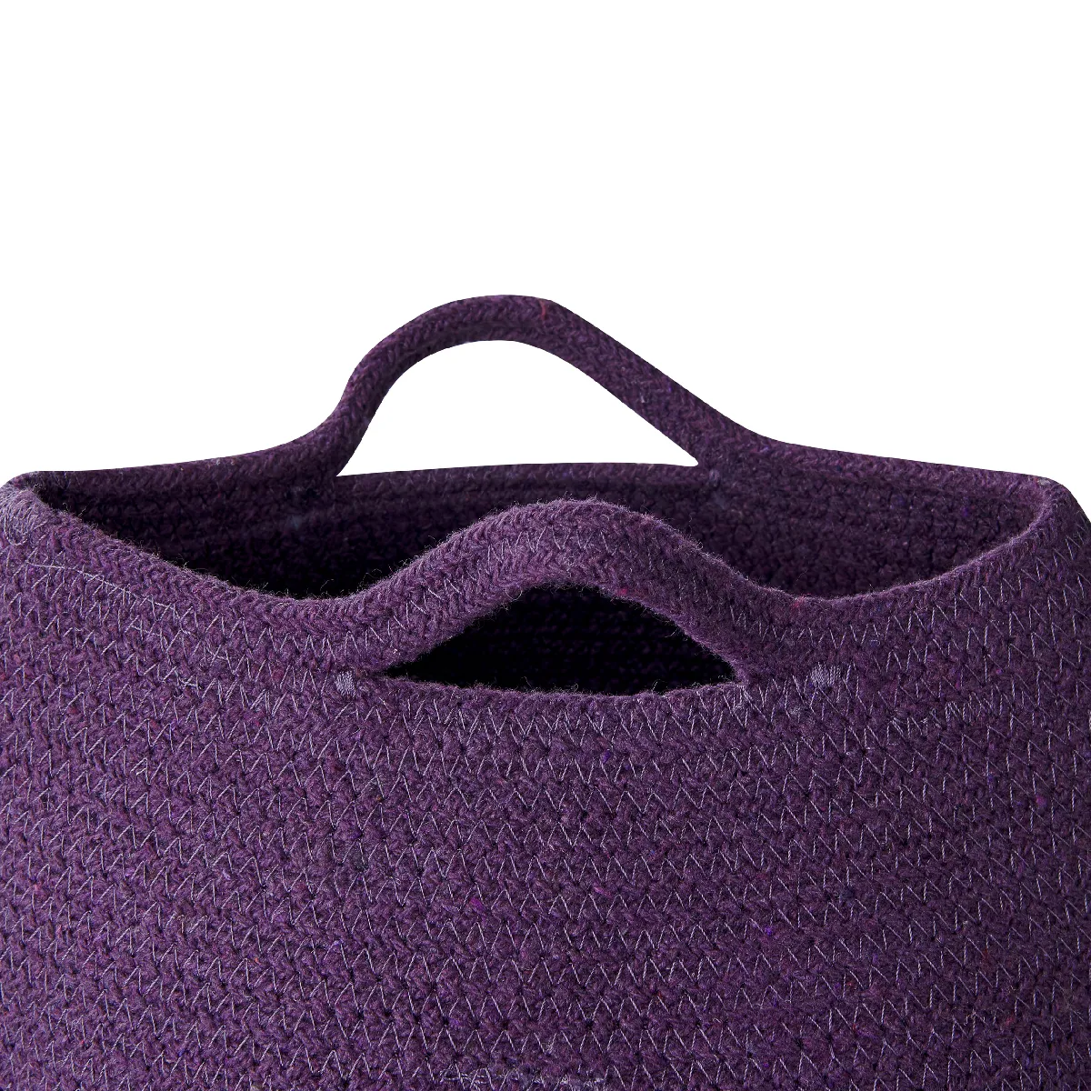 Beliani Paniers PANJGUR en coton - Pourpre