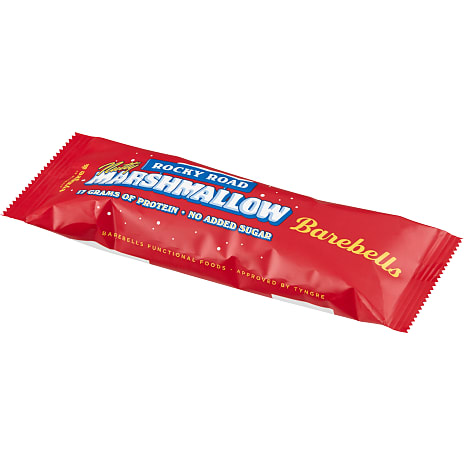Proteinbar m. chokolade- og skumfidussmag
