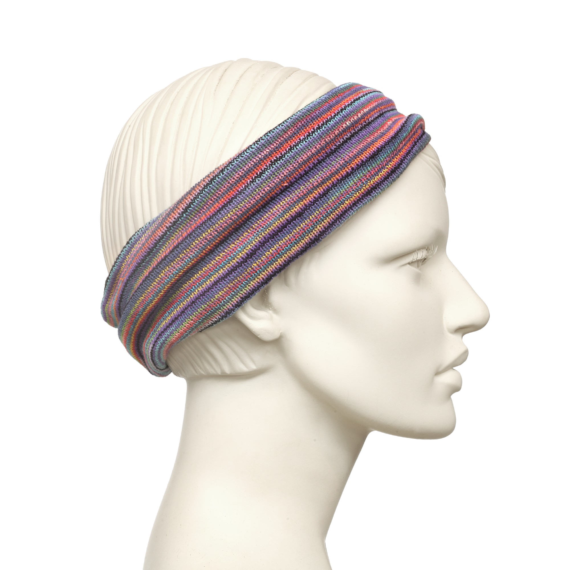 Stirnband, lila, multicolor, L 40 cm, H 8 cm günstig bestellen