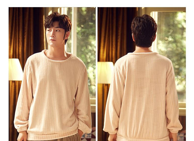Jeony - Pyjamaset: Fleece Sweatshirt + Broek