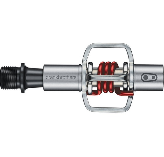 Crankbrothers eggbeater 1 pedalsæt rød
