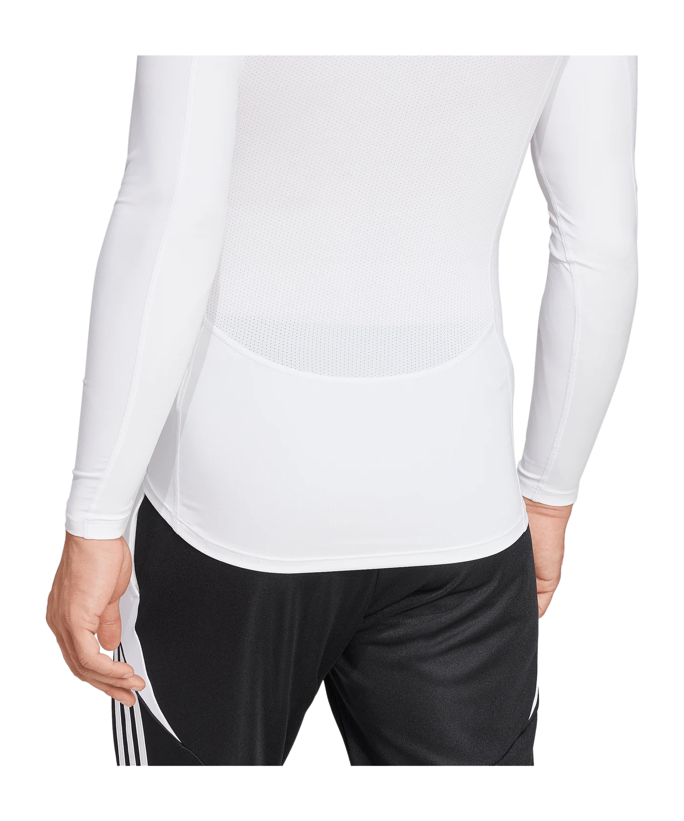 adidas Techfit Sweatshirt Weiss