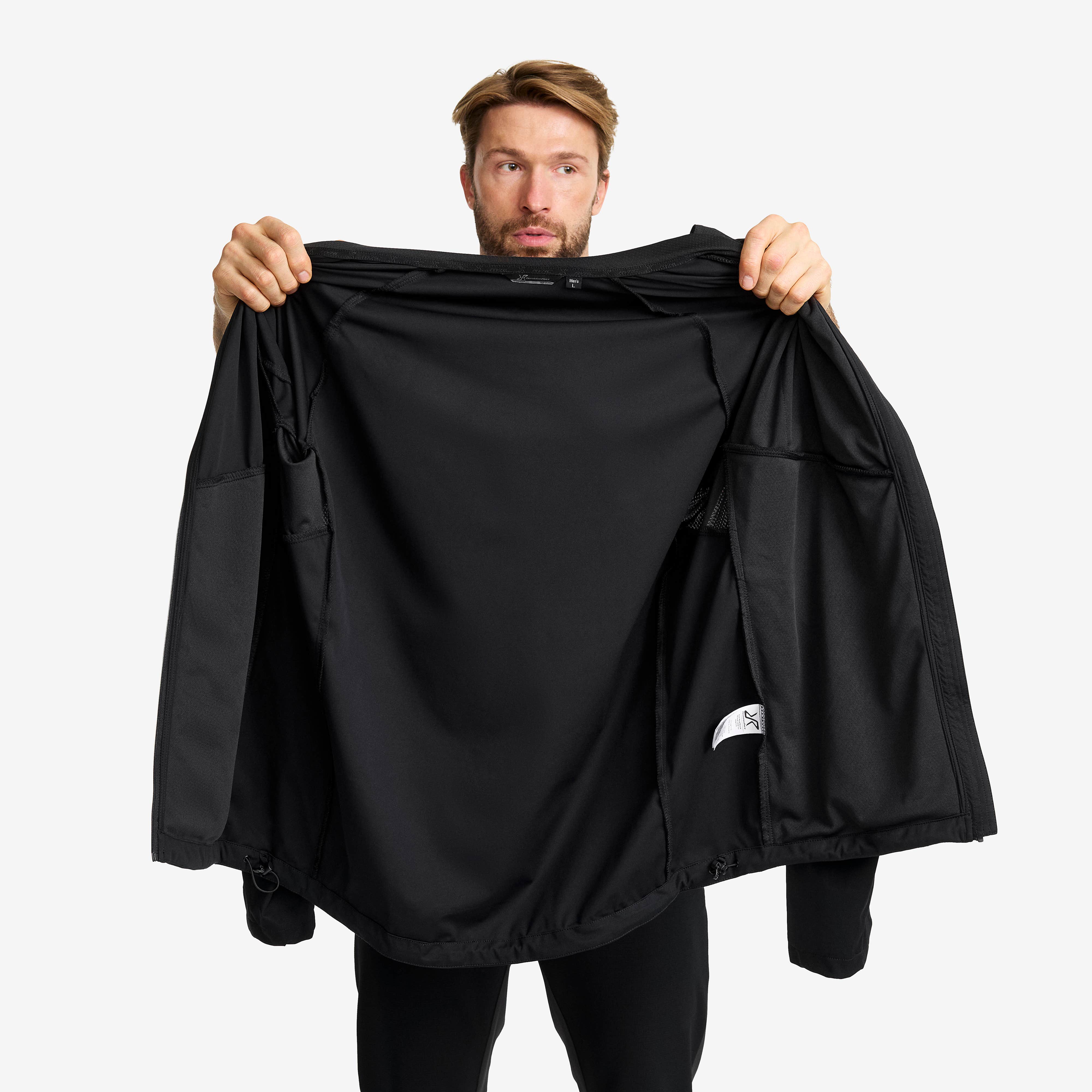Pure Softshell Jacket Herre Black