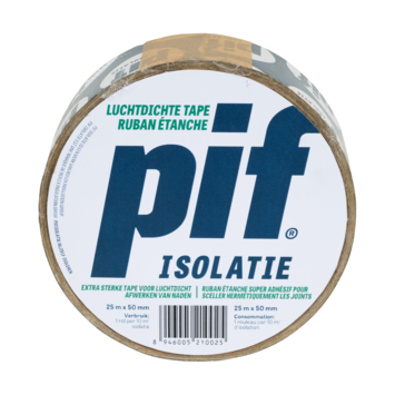 PIF luchtdichte Isolatietape 50 mm x 25 m
