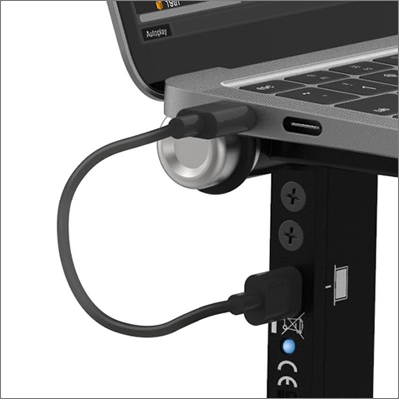 Reloop Stand Hub laptop-standaard met USB-hub