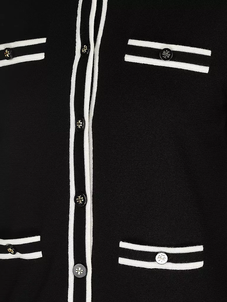 TORY BURCH Strickjacke KENDRA schwarz