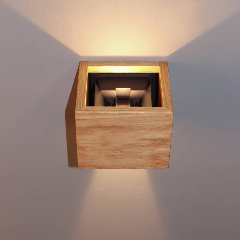 Fischer & Honsel Wandleuchte SHINE-WOOD