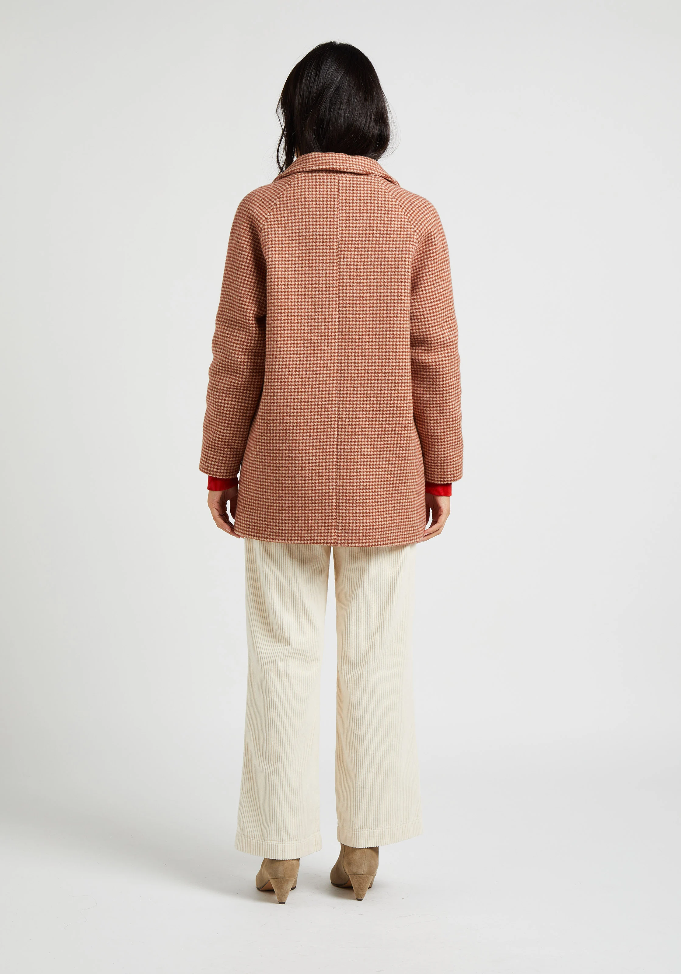 Pantalon droit en coton | Blanc