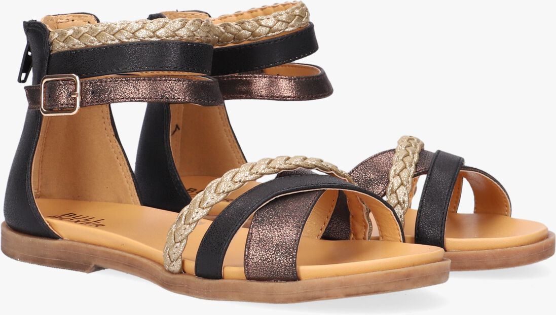 BULLBOXER zwarte bullboxer sandalen alm013f1s