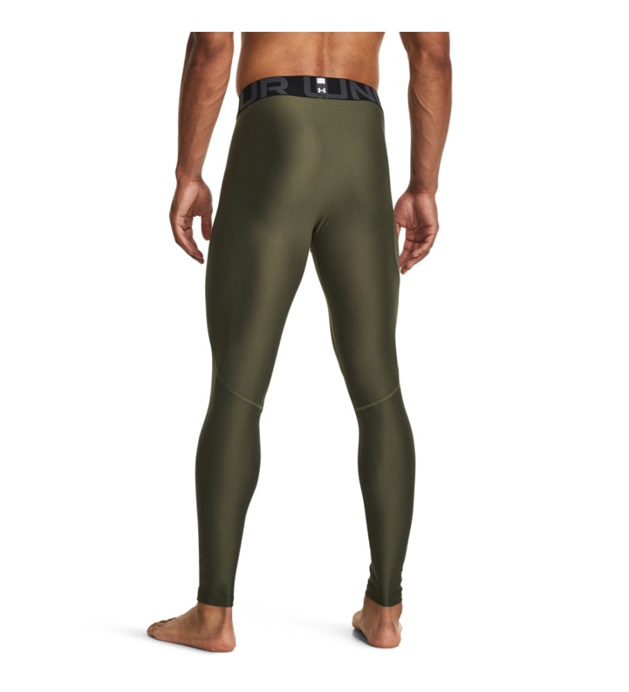 Calça legging verde HeatGear da Under Armour