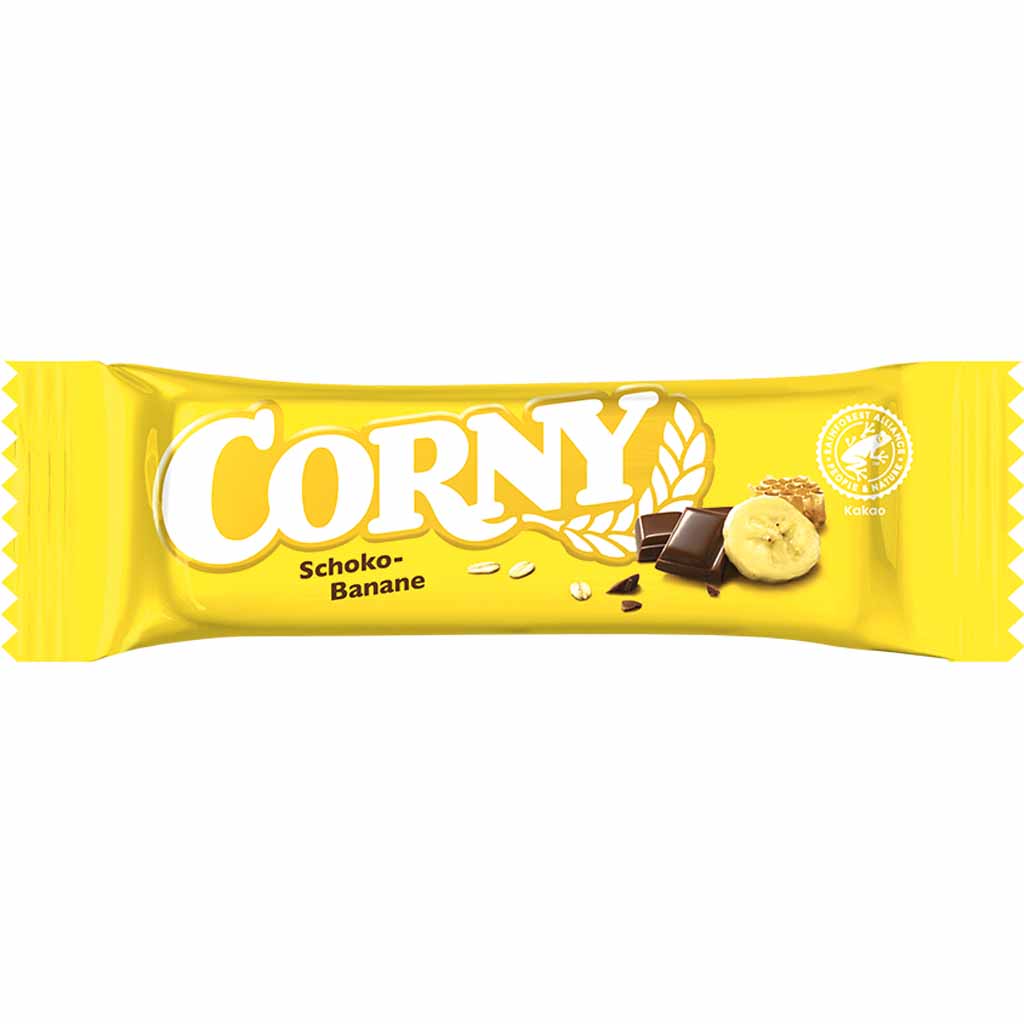 Corny Milchschokolade-Banane 100x25g=2,5kg MHD:14.1.26