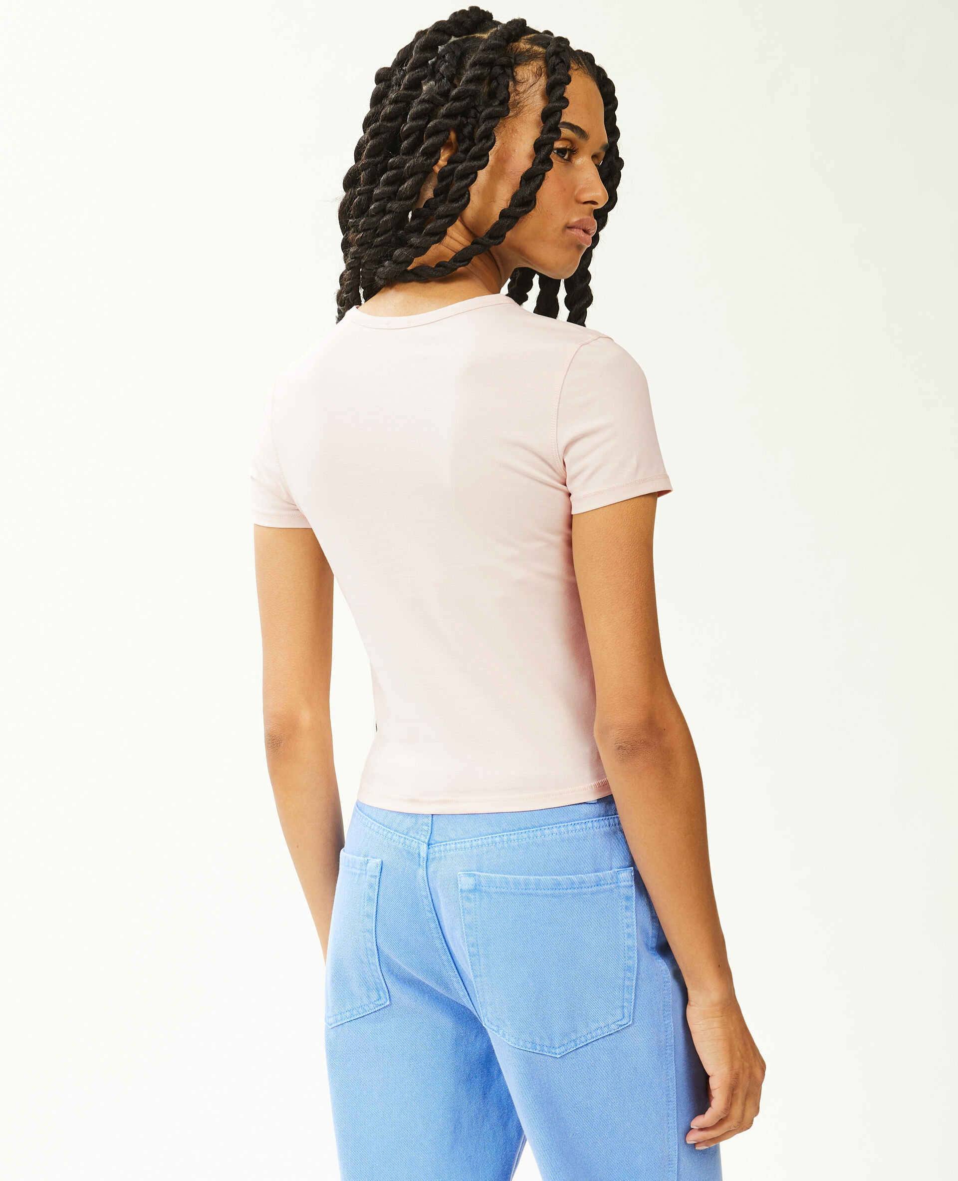 T-shirt cropped - Blanc