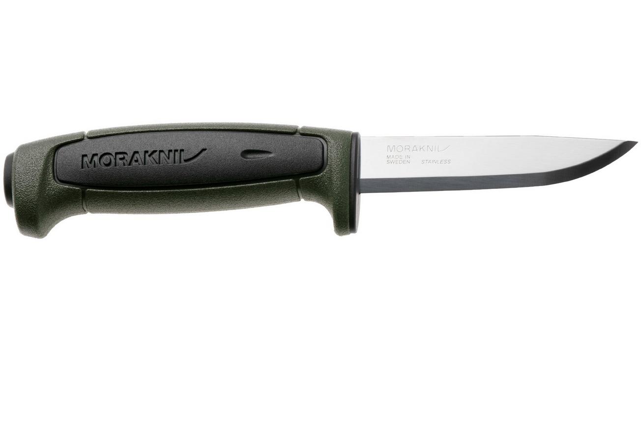 Morakniv Basic 546 13807 Stainless Black Green, vaststaand mes