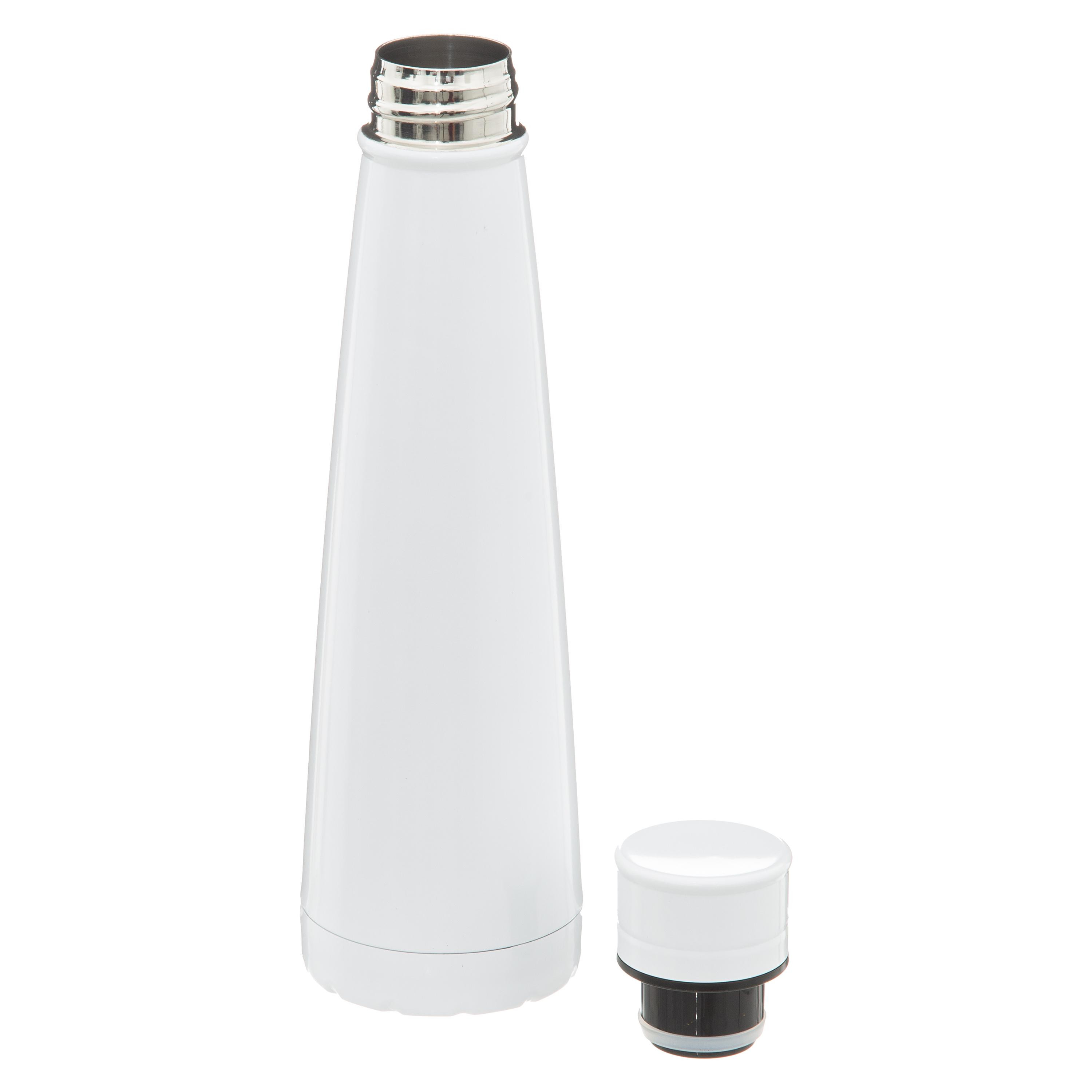 BOUTEILLE ISOTHERME CONIQUE 0.45L BLANC MODE