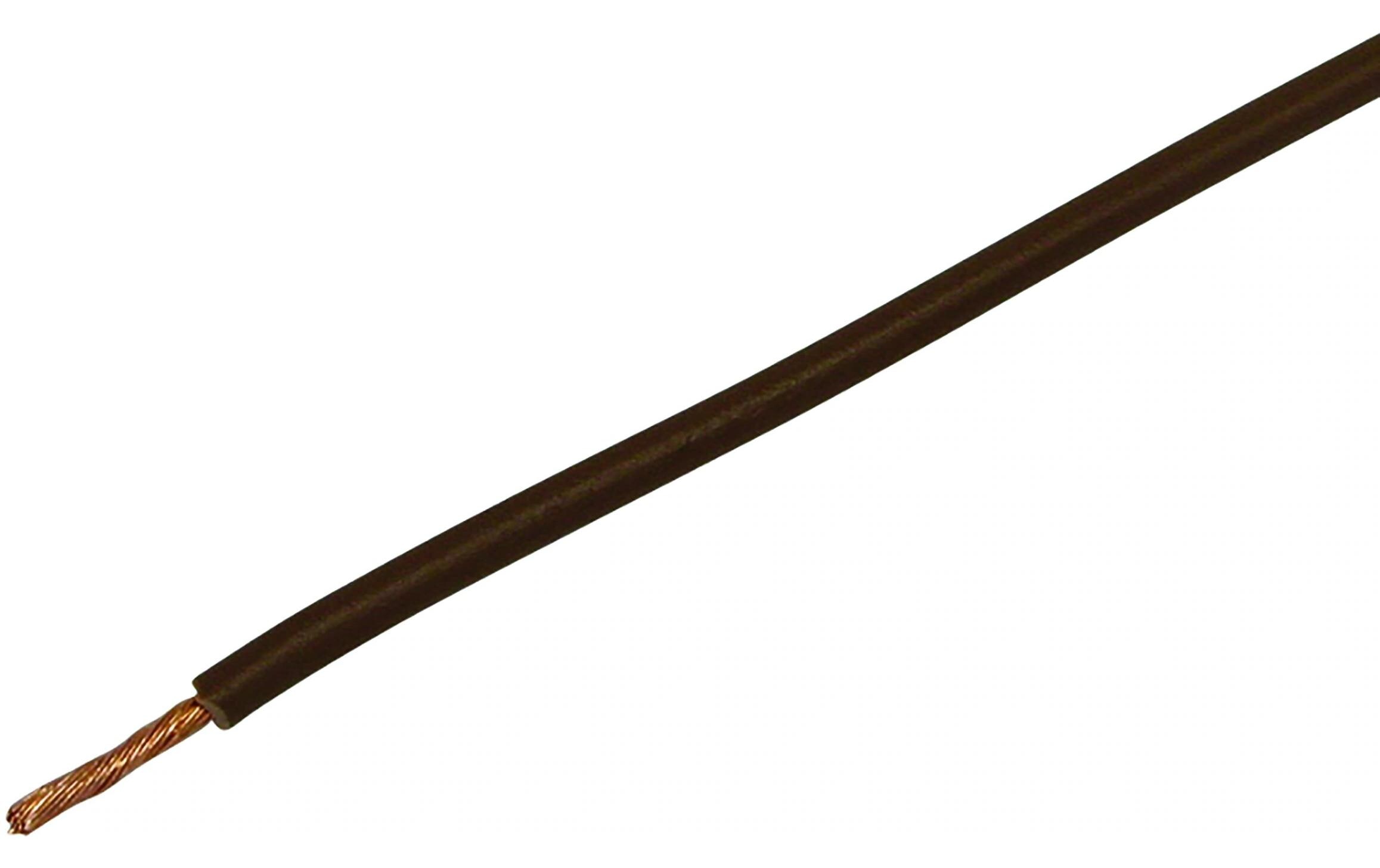 T-Litze 1.5 mm², 100 m BraunInstallationskabel