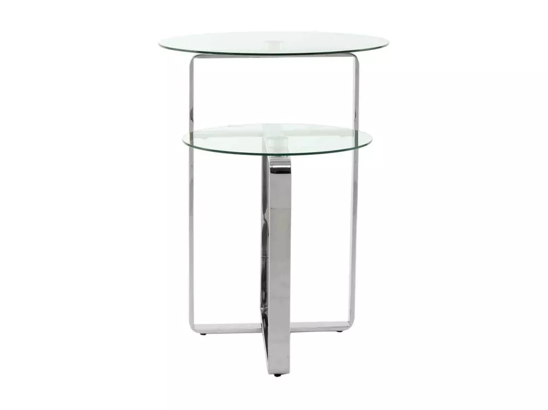 Table d'Appoint 2 Plateaux Design 