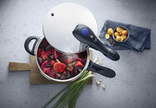 WMF Perfect Plus 0794849990, 8,5 L, Keramisk, Gas, Halogen, Induktion, Rustfrit stål, Rustfrit stål, 8,5 L, Aftagelig