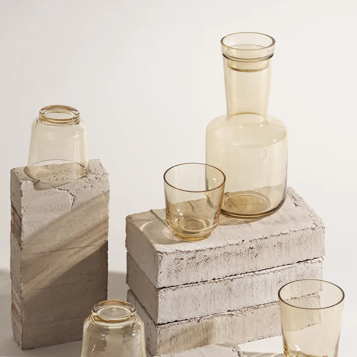 Muuto - Raise Trinkglas 20 cl, burnt orange (2er-Set)