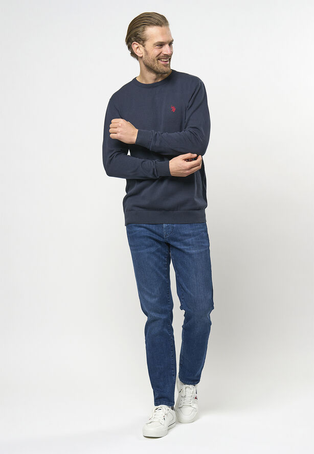 U.S. Polo Assn. USPA Knit Adair Men 19-4020tcx dark sapphire