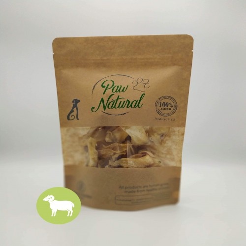 Orelha de cordeiro natural para cães