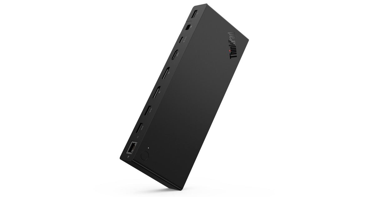 LenovoThinkPad USB4 Smart Dock 5500 dockingstation  (Zwart)
