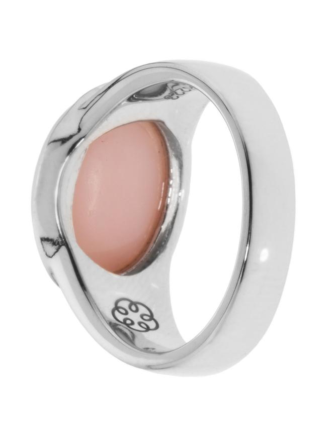 Fortuna-Ring, Andenopal, Silber 925 rhodiniert