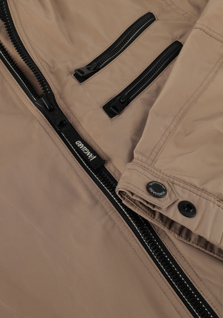 VANGUARD donkergrijze vanguard jack short jacket flighter wheelster