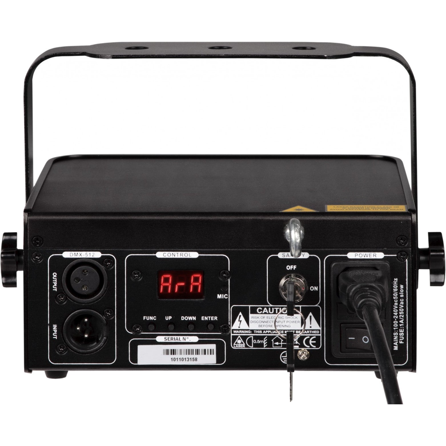 JB systems LOUNGE LASER DMX plug&play laser-effect met DMX-aansturing