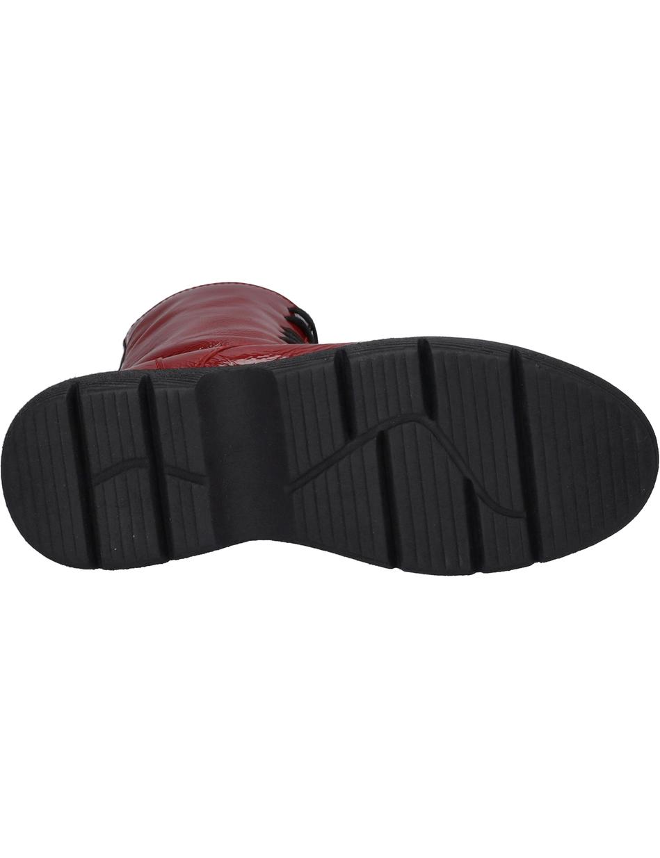Stiefel Erba 07, rot-schwarz