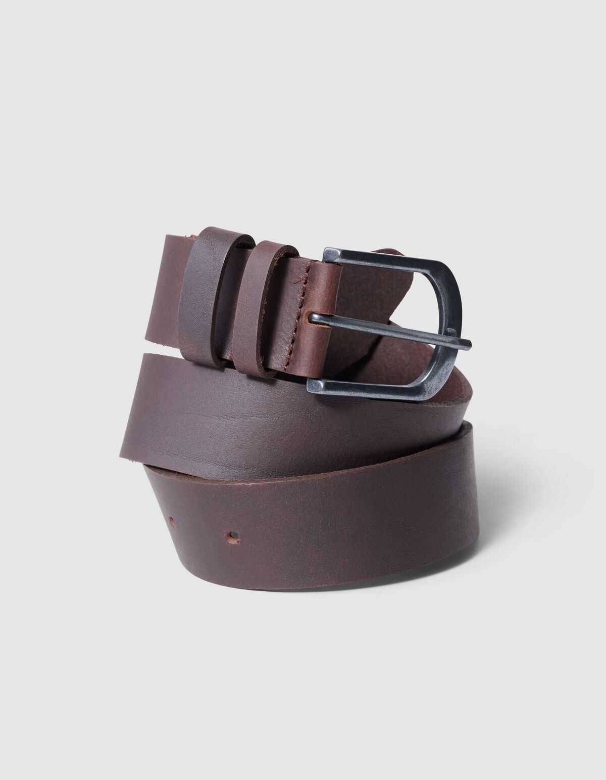 Leren Riem Donkerbruin