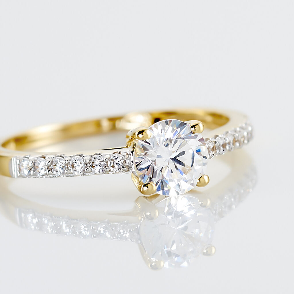 Bague Manon Or Jaune Oxyde De Zirconium