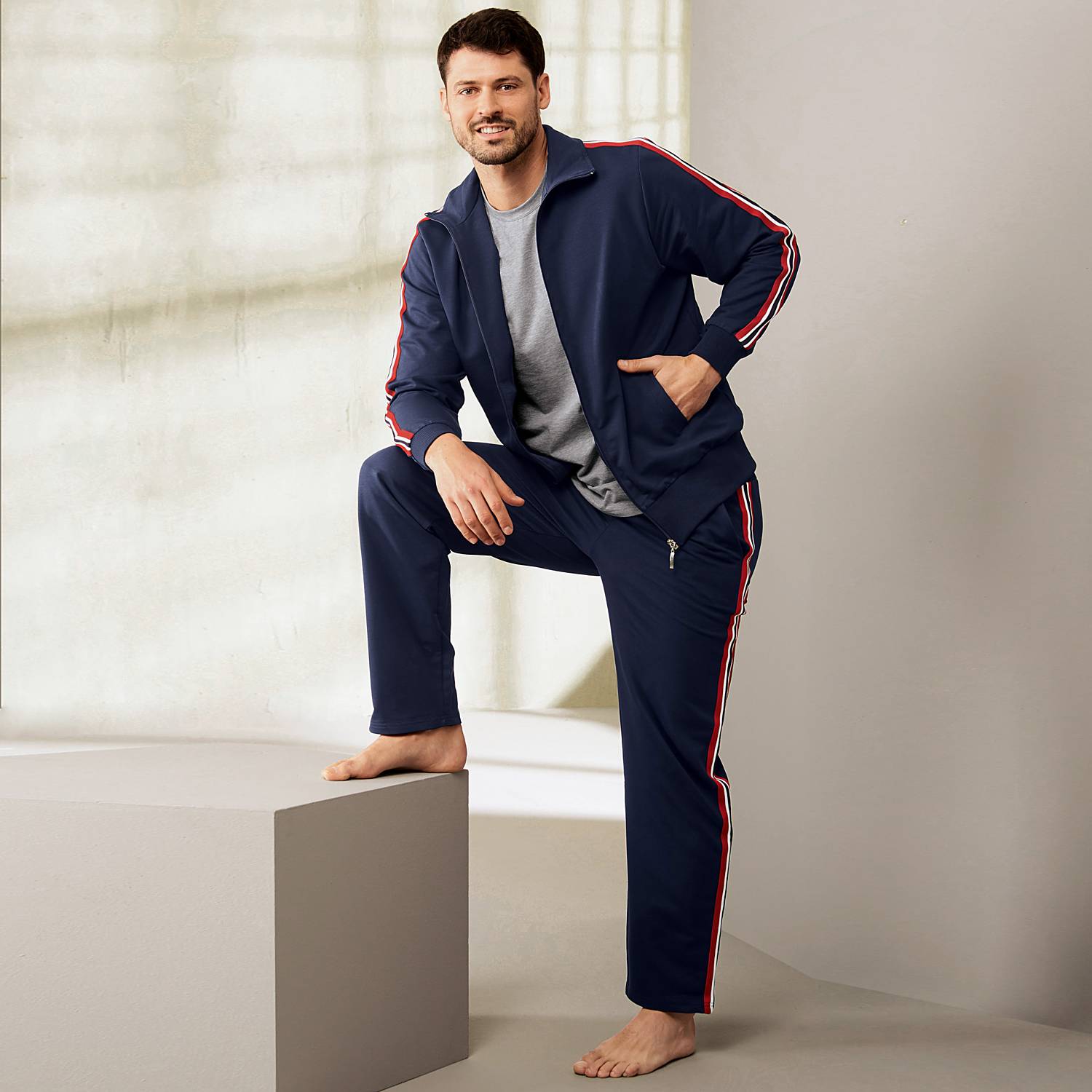 Erwin Müller Sweat Herren-Freizeitanzug