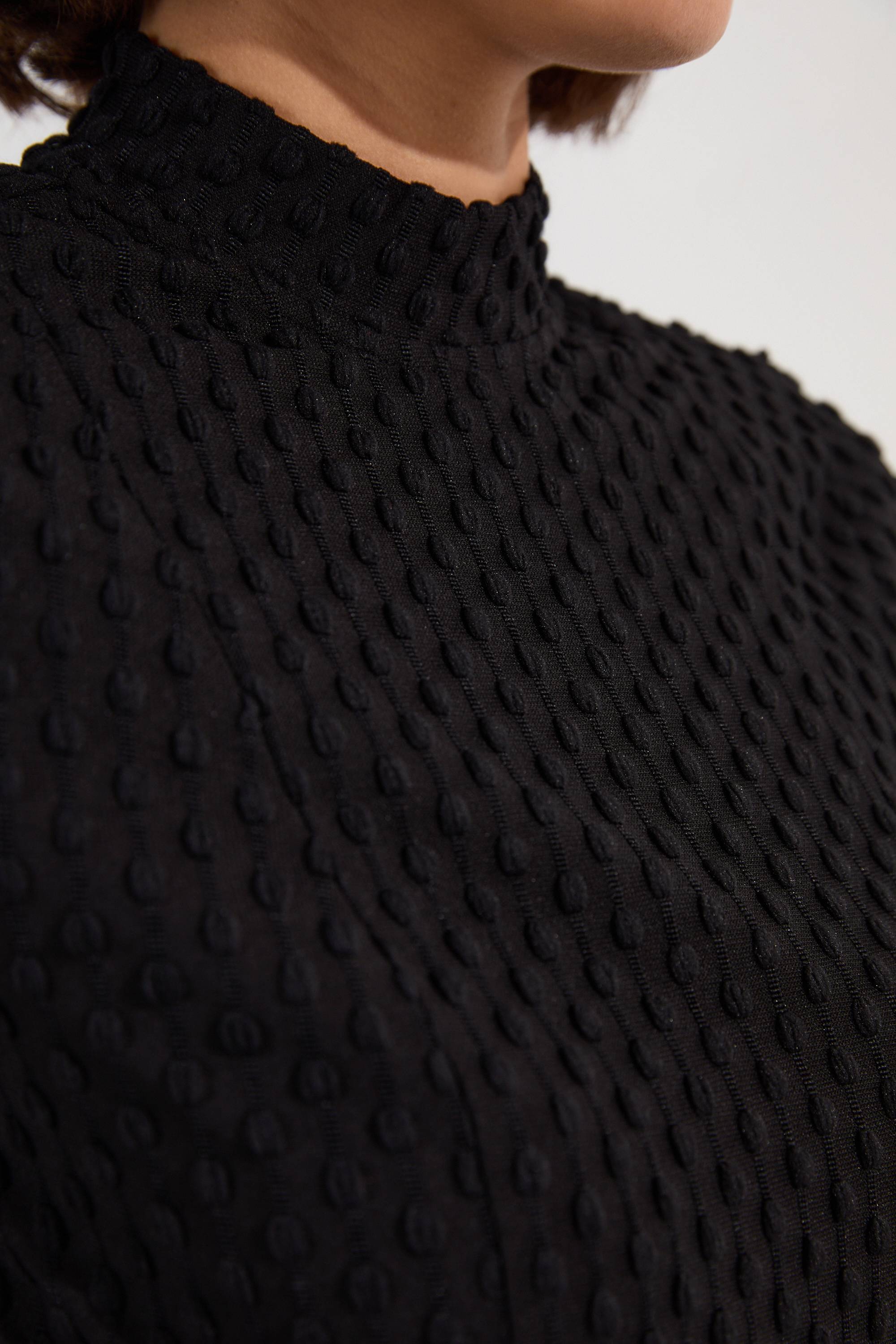 KarenMillen Textured Jersey Top