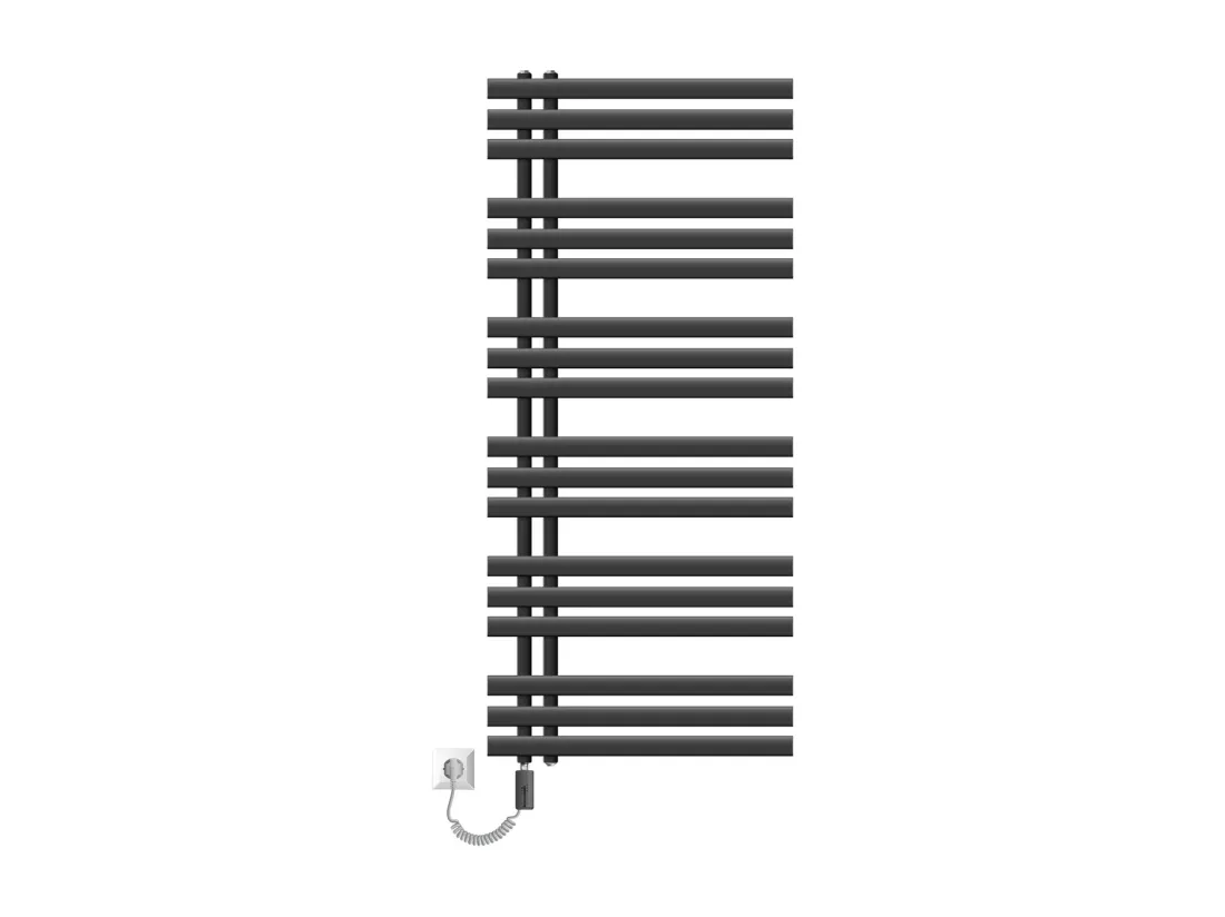 Iron Radiator Radiateur sèche-serviettes Radiateur de salle de bain anthracite