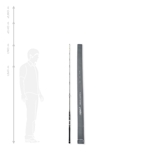 Canne à Silure Vagner Origin V-Activ S 1.90m (200g) Monobrin