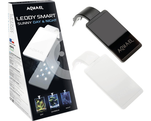 Aquariumverlichting AQUAEL Leddy Smart Plant & Night 4,8 W zwart