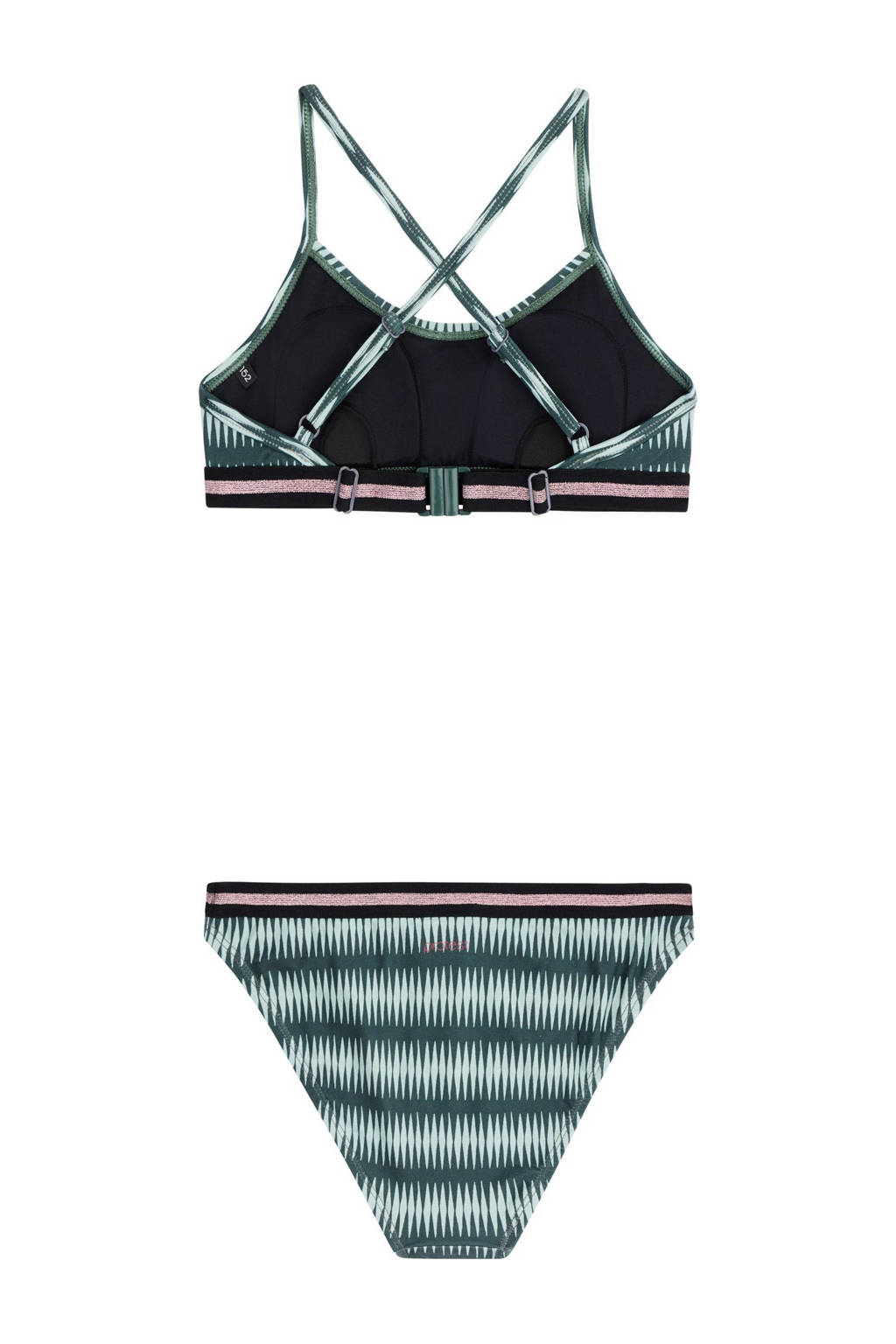 crop bikini PRTENJOY JR donkergroen