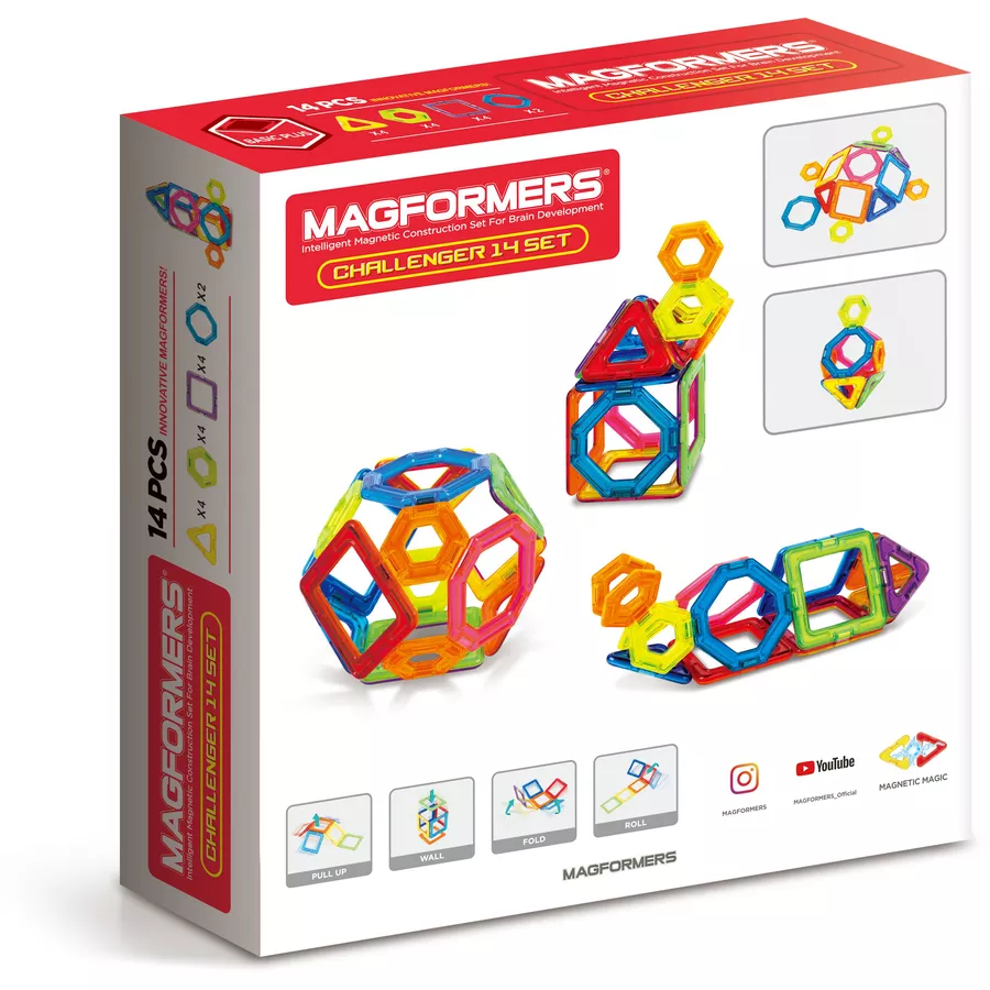 MAGFORMERS® Challenger 14 Set