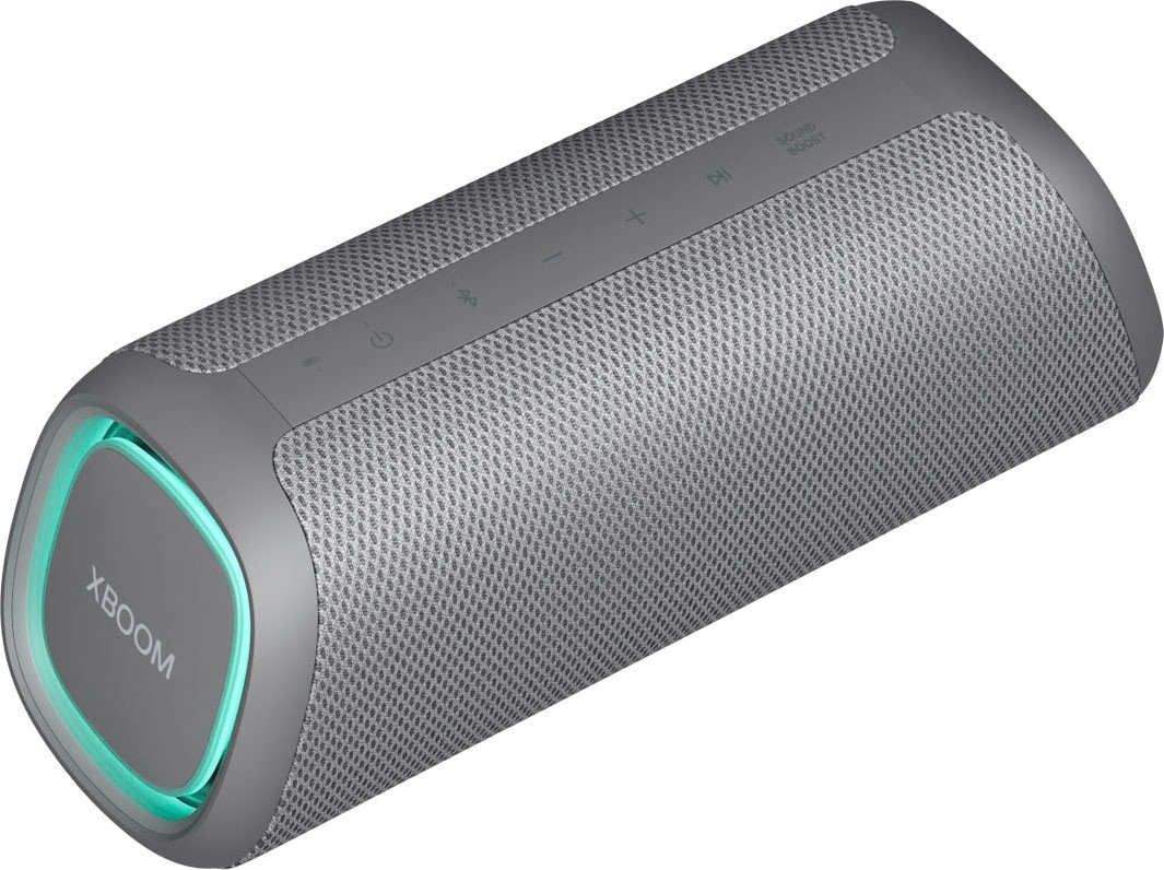 LG Lautsprecher »XBOOM Go DXG5« 1.0 (Bluetooth App-Steuerung | Bassregelung | Beleuchtungseffekte | Equalizer | Multipoint Anbindung | Sprachsteuerung | Wireless Party Connect 20 W)