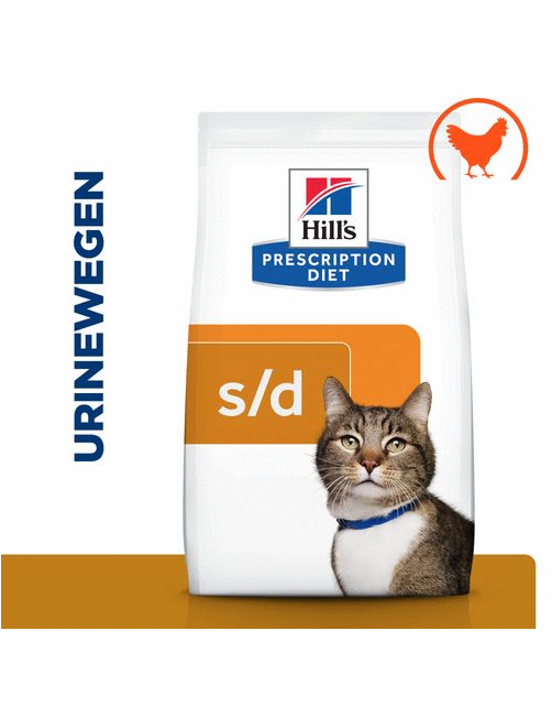 Hill's Prescription Diet S\/D Urinary Care Zak Kip - Kattenvoer