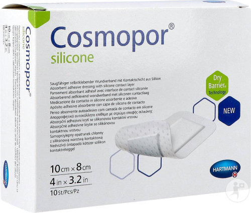 Hartmann Cosmopor Silicone 10x8cm Pièces 10