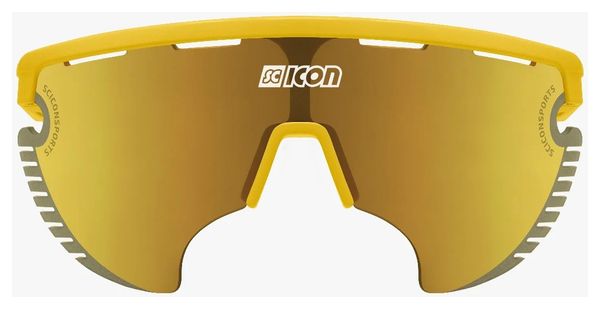 Lunettes SCICON Aerowing Lamon Jaune Brillant / Bronze Miroir