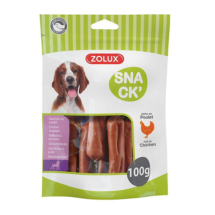 Saucisses poulet 100g
