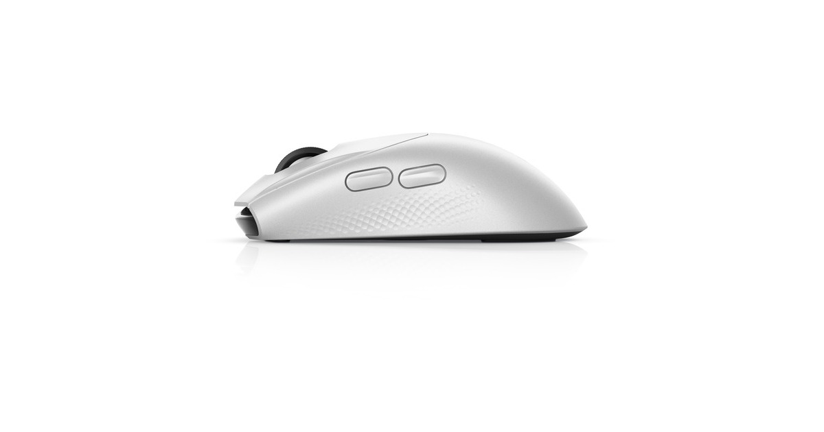 AlienwareTri-Mode draadloze gamingmuis - AW720M  (Wit, 26.000 DPI, 2,4 GHz / Bluetooth / USB-C)