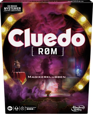 Hasbro Cluedo Flykt: Illusionistklubben Spill
