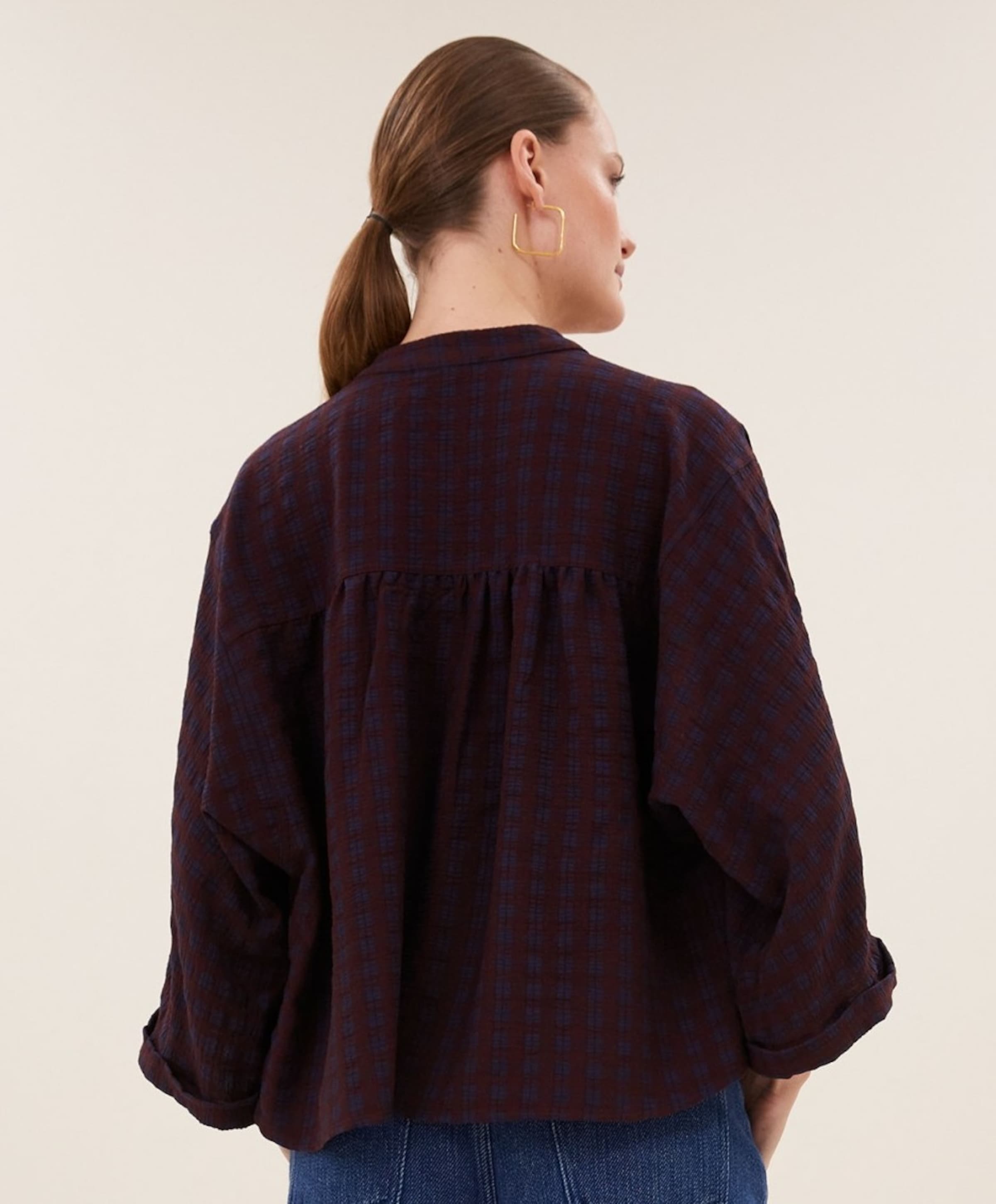 by-bar Dames blouse bordeaux